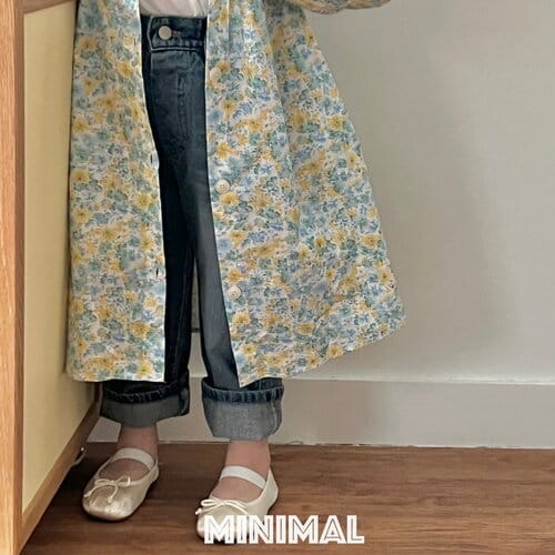 Minimal - Korean Children Fashion - #Kfashion4kids - Sand Denim - 9