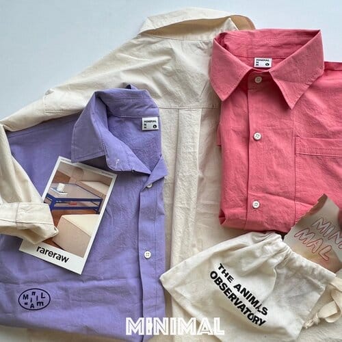 Minimal - Korean Children Fashion - #kidsshorts - Pastel Tee - 2