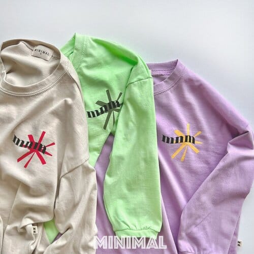 Minimal - Korean Children Fashion - #kidzfashiontrend - Minimal Color Tee