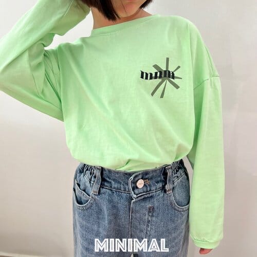 Minimal - Korean Children Fashion - #littlefashionista - Minimal Color Tee - 3