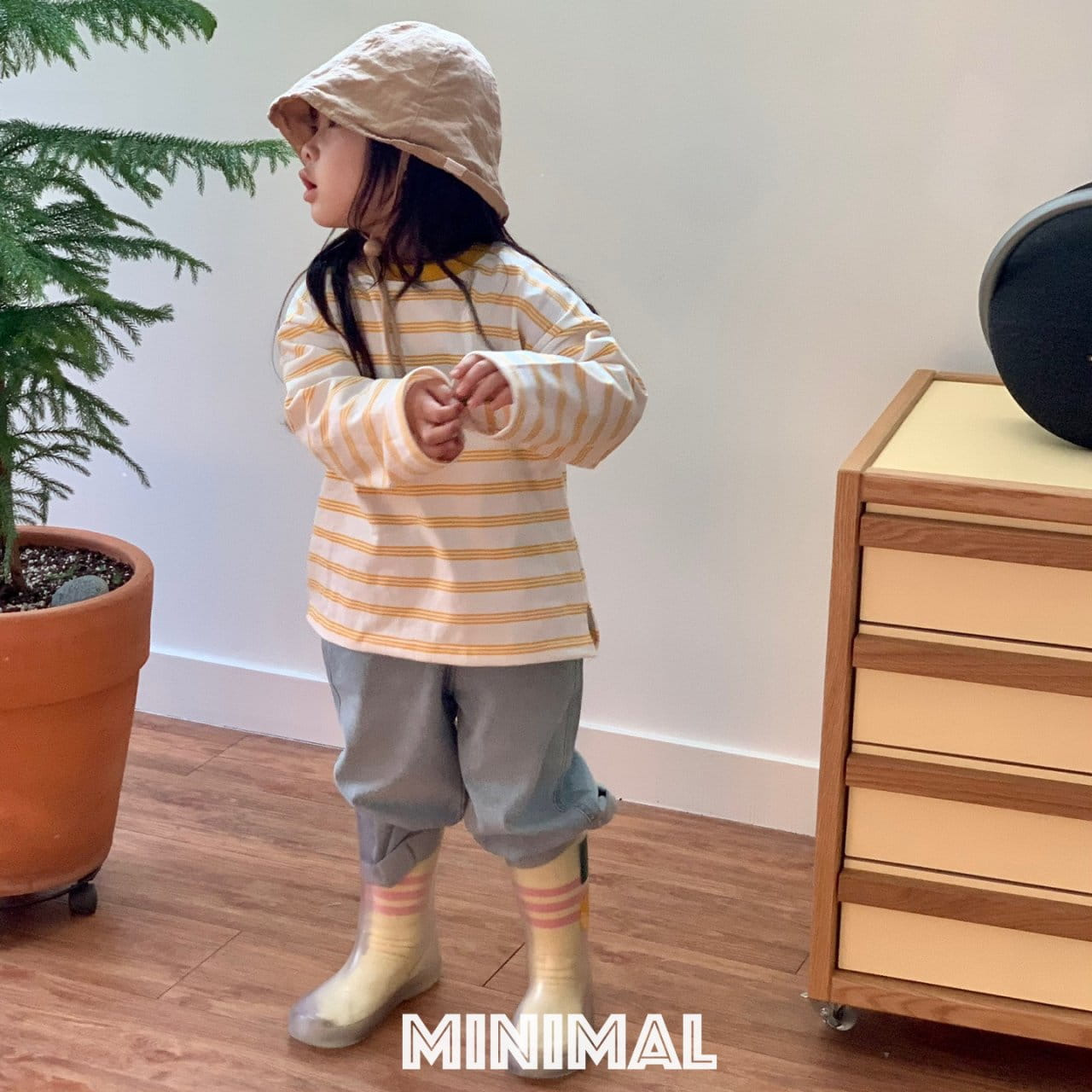 Minimal - Korean Children Fashion - #stylishchildhood - Patch ST Tee - 6