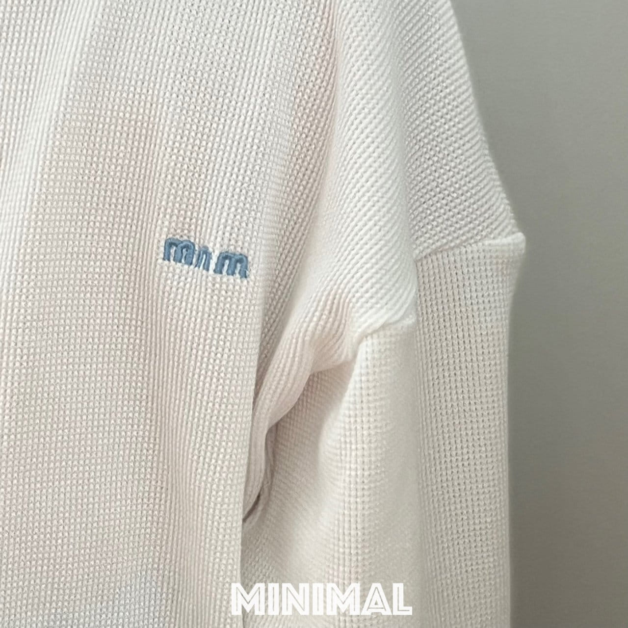 Minimal - Korean Children Fashion - #toddlerclothing - Embroider Tee - 7