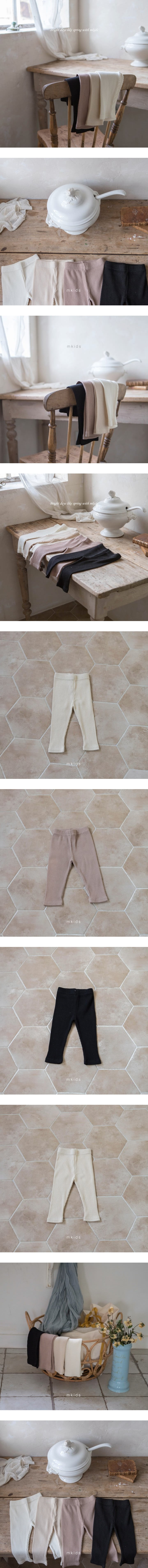 Mkids - Korean Children Fashion - #littlefashionista - Bono Leggings