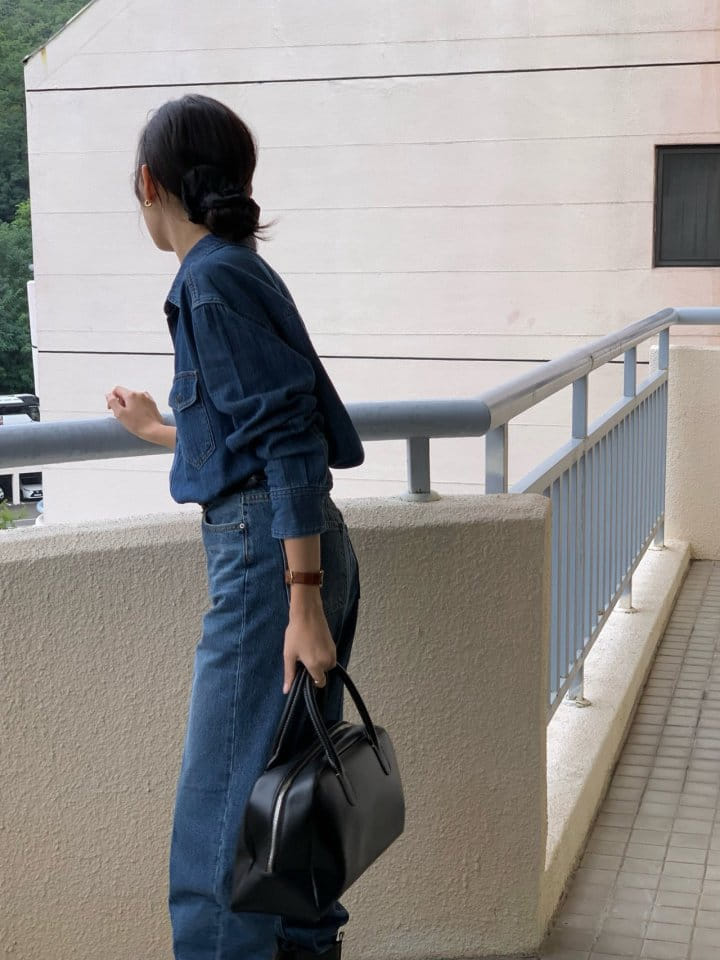 Moani - Korean Women Fashion - #restrostyle - Western Denim Shirts - 2