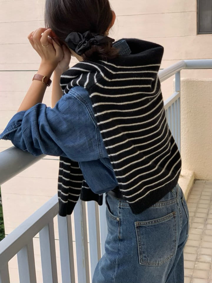 Moani - Korean Women Fashion - #romanticstyle - Western Denim Shirts - 4