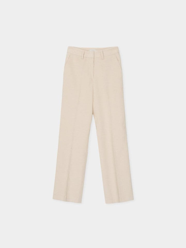 Moani - Korean Women Fashion - #vintagekidsstyle - Corduroy Semi Wide Pants - 12