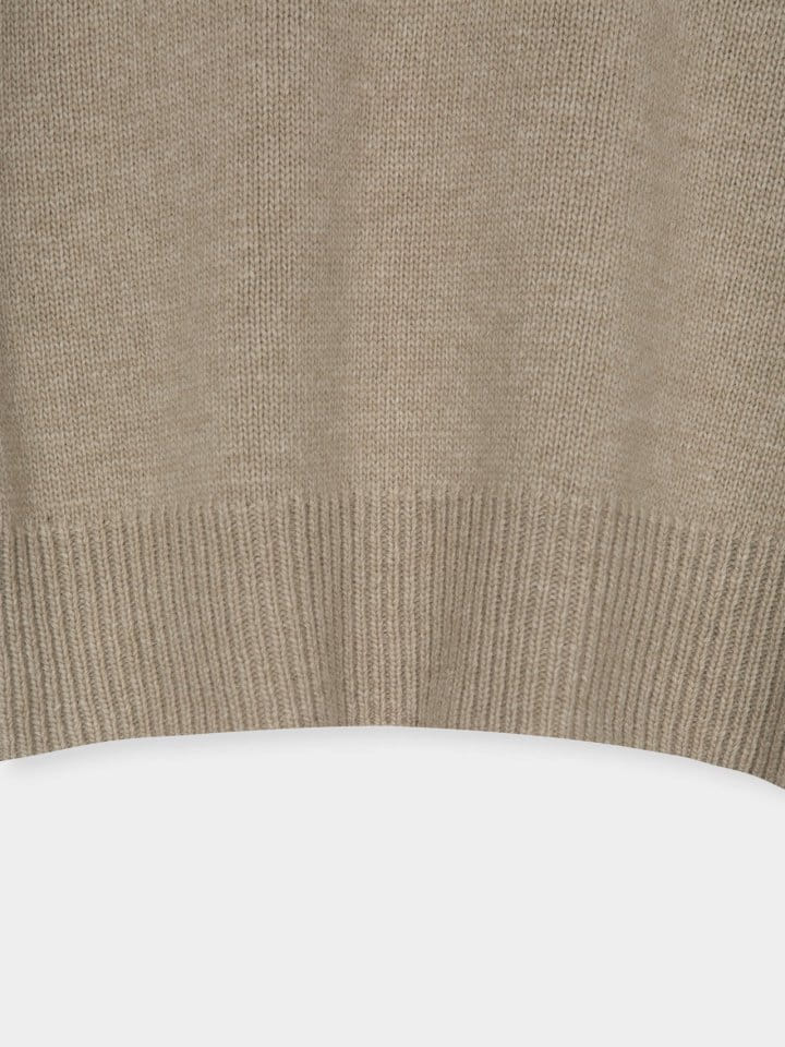 Moani - Korean Women Fashion - #womensfashion - Wool Cashmere Crew Neck Knit Tee - 11