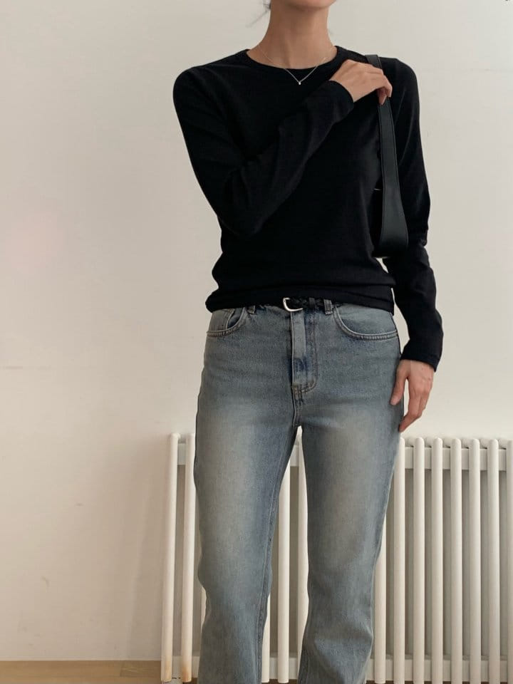 Moani - Korean Women Fashion - #womensfashion - Baignoire Stitch Top - 7