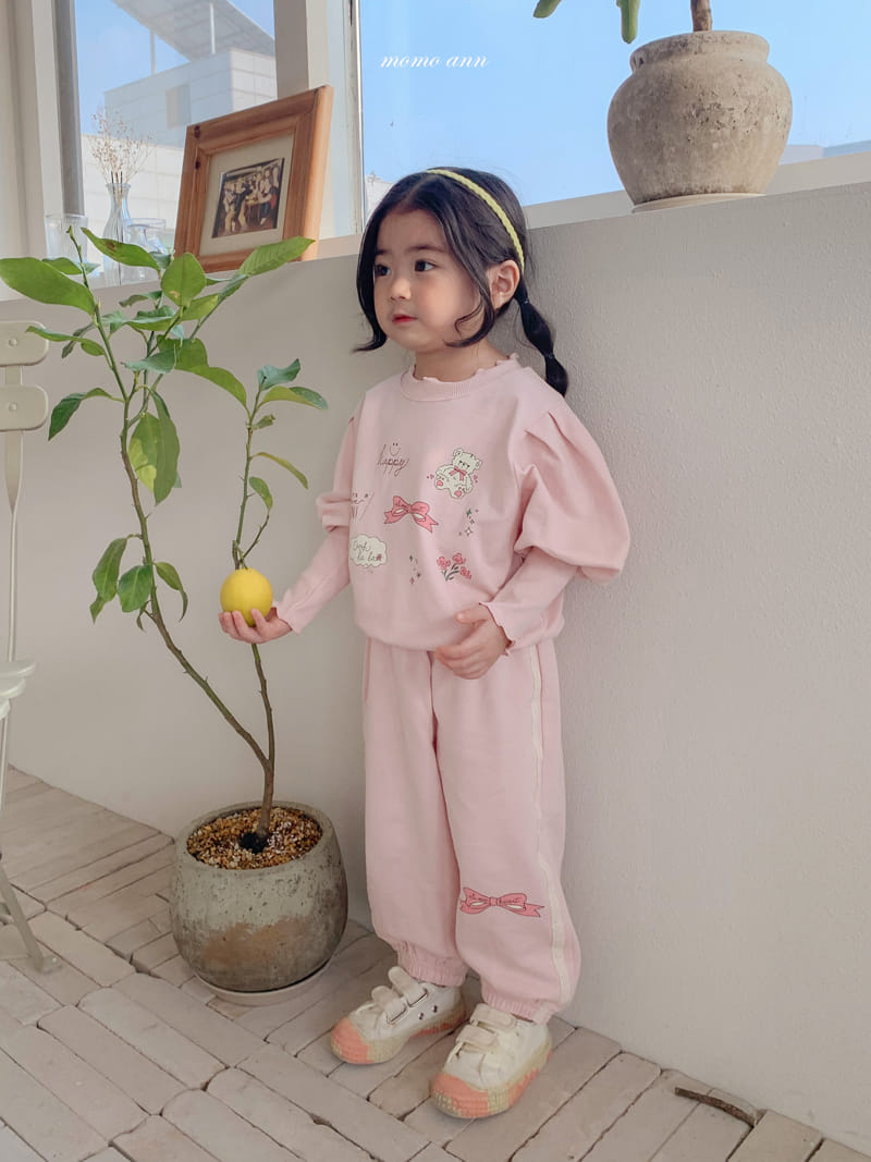 Momo Ann - Korean Children Fashion - #childrensboutique - Sweet Jogger Pants