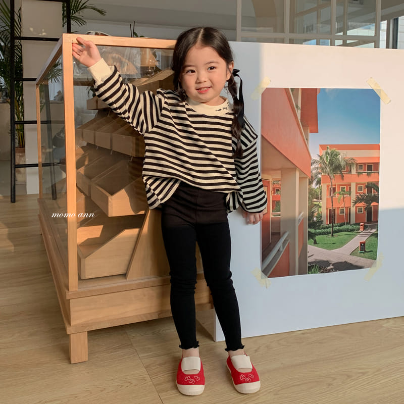 Momo Ann - Korean Children Fashion - #todddlerfashion - Waffle Tee