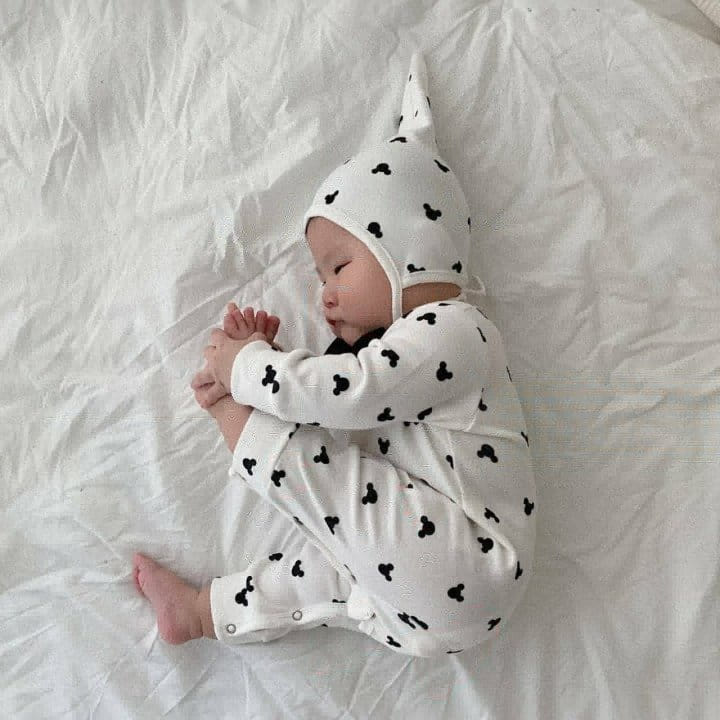 Moran - Korean Baby Fashion - #babylifestyle - BoW Tie Body Suit - 6