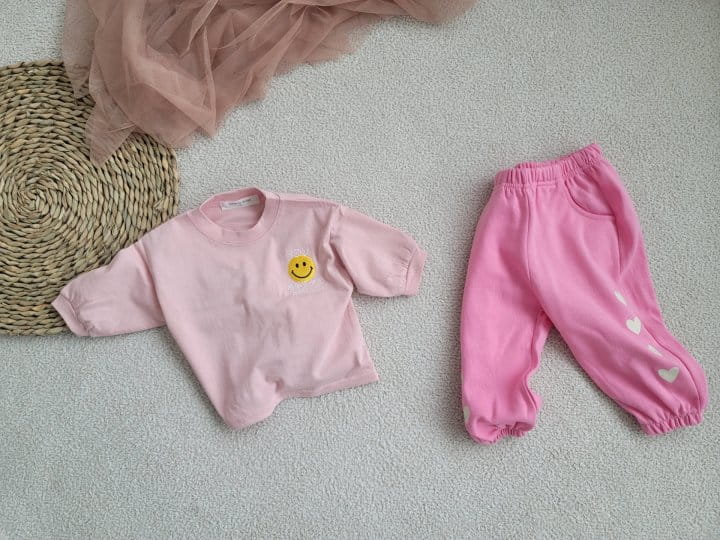 Moran - Korean Children Fashion - #kidzfashiontrend - Heart Jogger Pants - 8