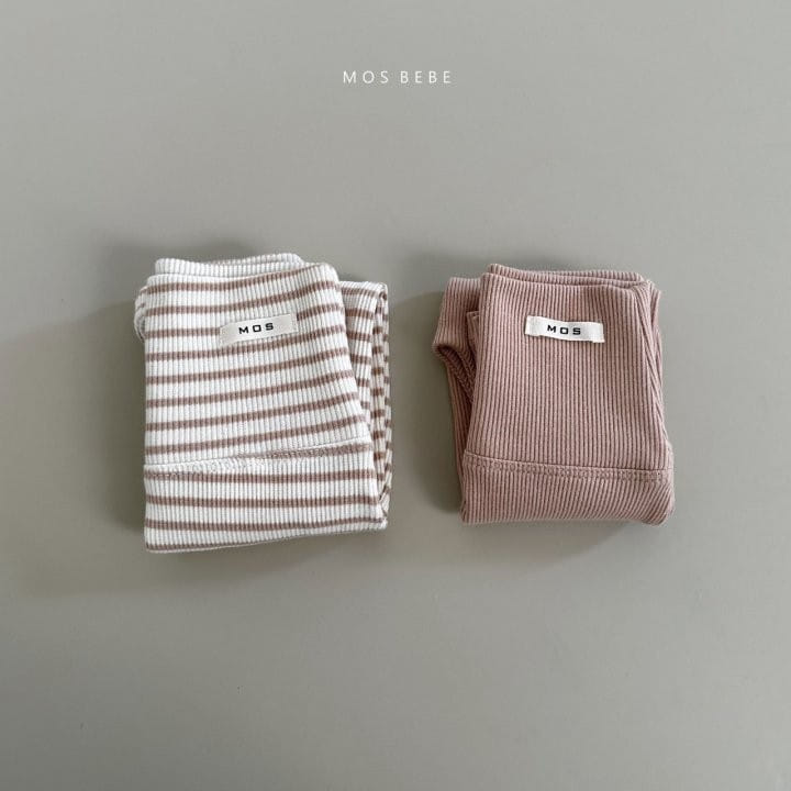Mos Bebe - Korean Baby Fashion - #babyboutique - Spring One Plus One Stomach  Leggings - 7