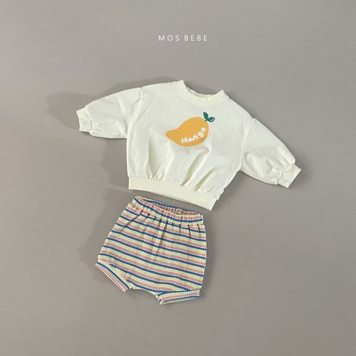 Mos Bebe - Korean Baby Fashion - #babyfever - Sweet Top Bottom Set - 2