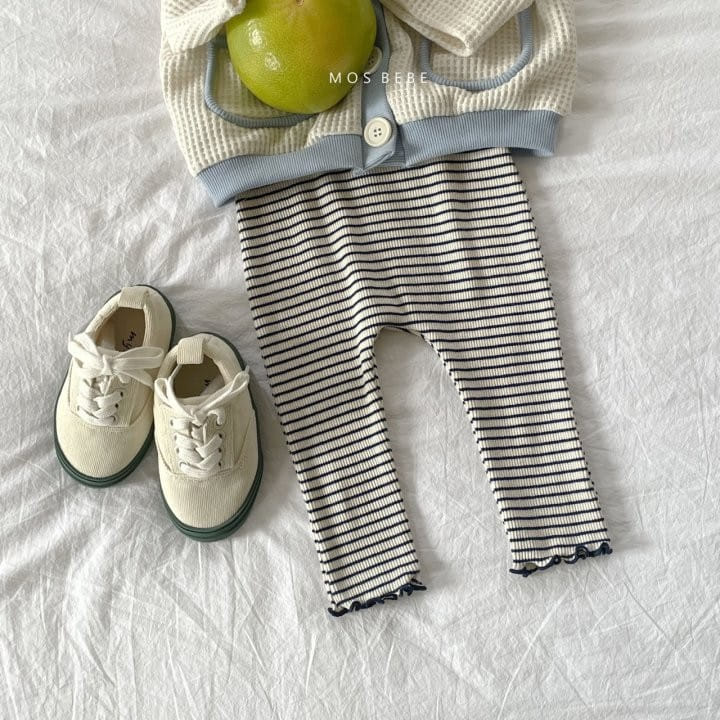 Mos Bebe - Korean Baby Fashion - #babygirlfashion - Pring Stomach Leggings - 6