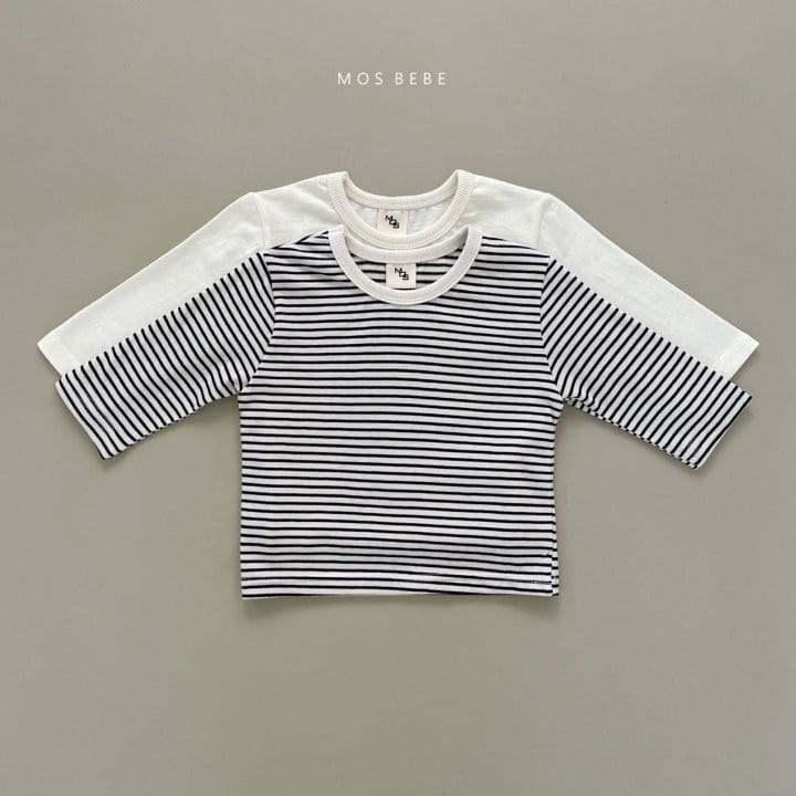 Mos Bebe - Korean Baby Fashion - #babyootd - Spring One Plus One Tee