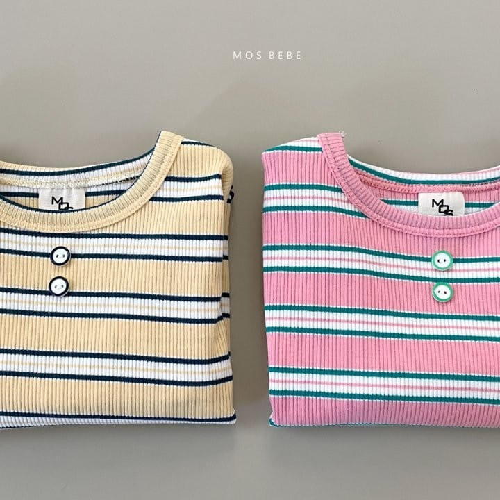 Mos Bebe - Korean Baby Fashion - #babyoutfit - Lollipop Top Bottom Set - 8