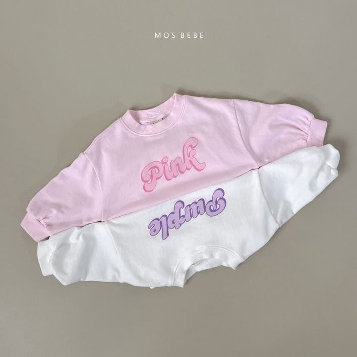 Mos Bebe - Korean Baby Fashion - #babyoutfit - Font Dot Top Bottom Set - 6