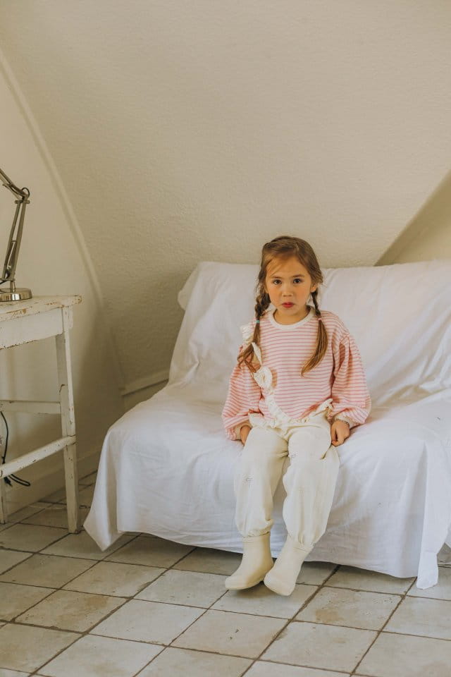 Mumunbaba - Korean Children Fashion - #Kfashion4kids - Jane Pearl Jogger Pants - 2