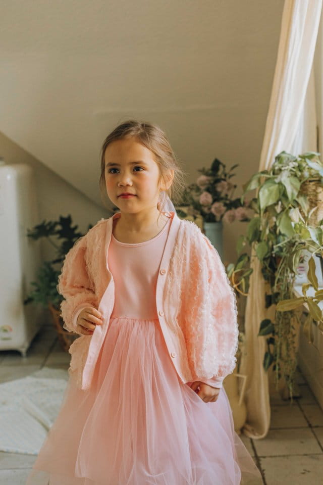 Mumunbaba - Korean Children Fashion - #childofig - Mute Mesh Cardigan - 7
