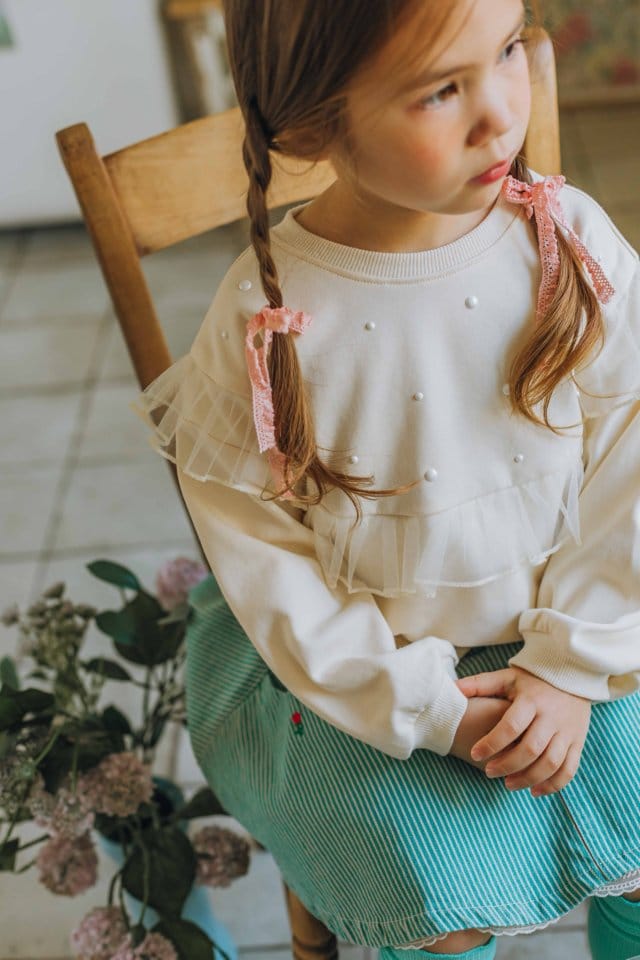 Mumunbaba - Korean Children Fashion - #childrensboutique - PoPo Pearl Tee - 5