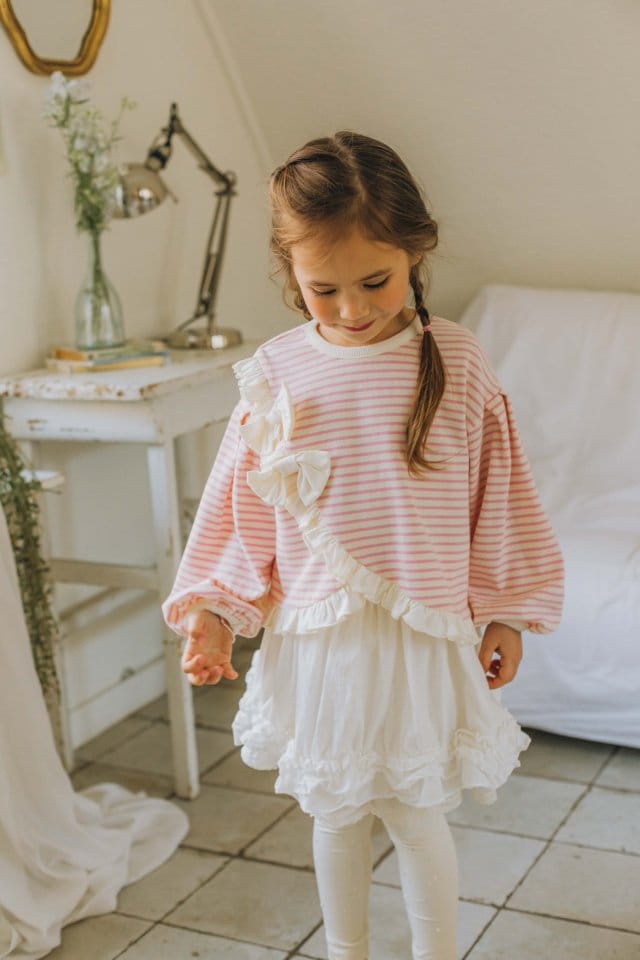 Mumunbaba - Korean Children Fashion - #childrensboutique - Minute Ribbon Tee - 2