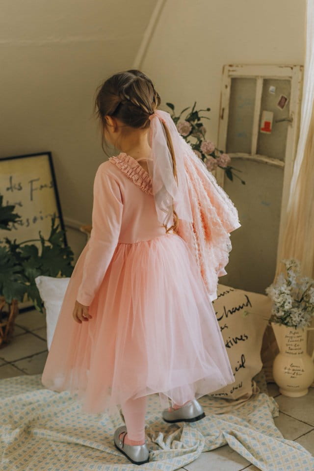 Mumunbaba - Korean Children Fashion - #childrensboutique - Ballet Frill One-Piece