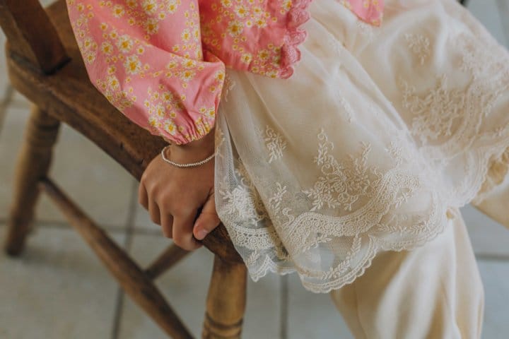 Mumunbaba - Korean Children Fashion - #childrensboutique - Jane Lace Skirt - 2