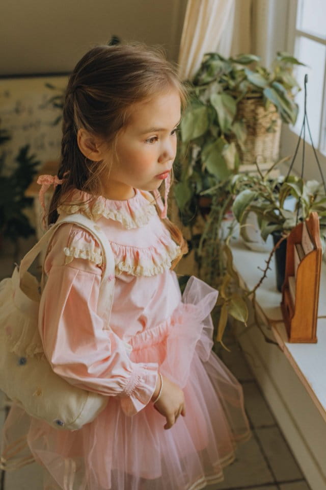 Mumunbaba - Korean Children Fashion - #designkidswear - Jane Shirring Tee - 5
