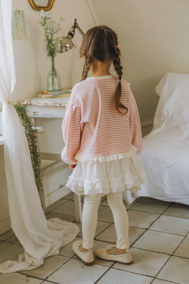 Mumunbaba - Korean Children Fashion - #designkidswear - Minute Ribbon Tee - 3