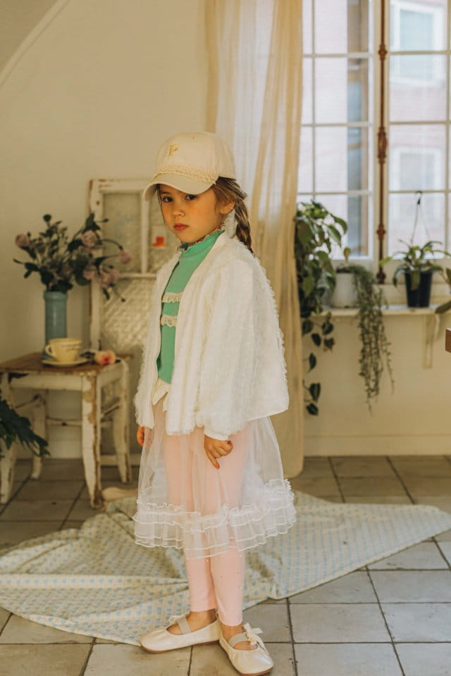 Mumunbaba - Korean Children Fashion - #designkidswear - Mesh Cody Skirt - 2