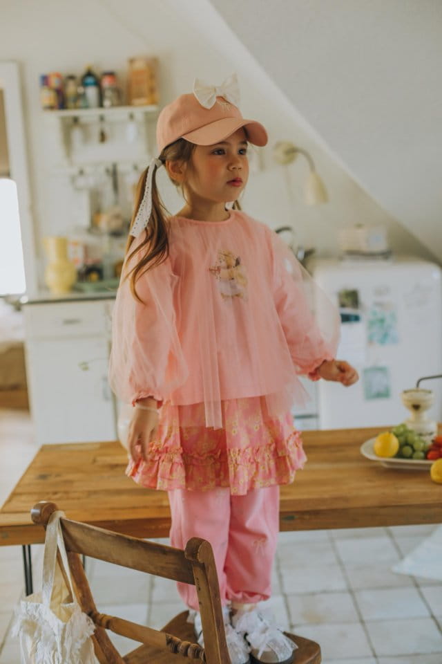 Mumunbaba - Korean Children Fashion - #discoveringself - Low Flower Skirt - 2