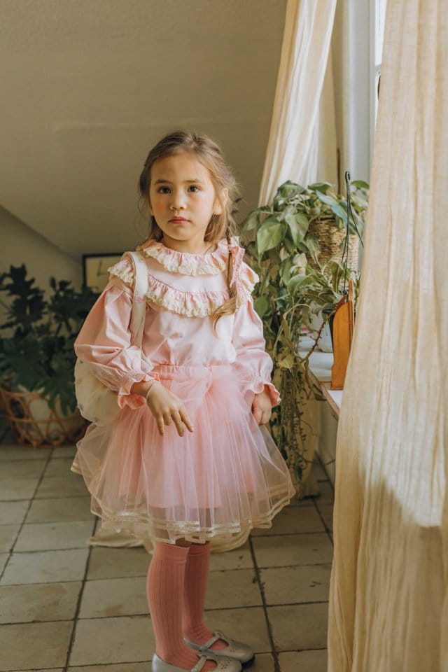 Mumunbaba - Korean Children Fashion - #fashionkids - Jane Shirring Tee - 7