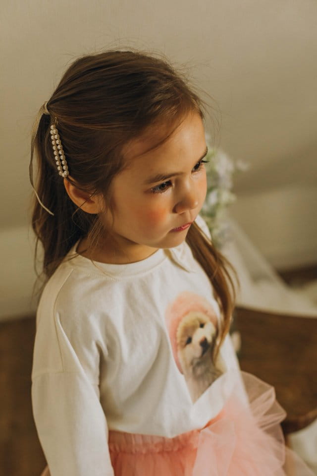 Mumunbaba - Korean Children Fashion - #fashionkids - Puppy Ribbon Tee - 3