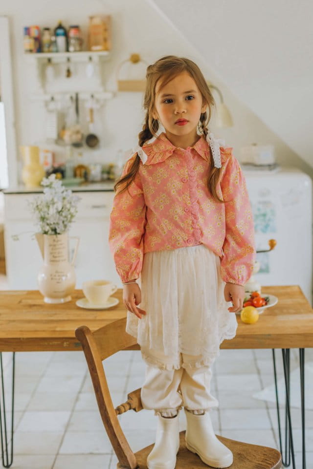 Mumunbaba - Korean Children Fashion - #kidsstore - Jane Lace Skirt - 7