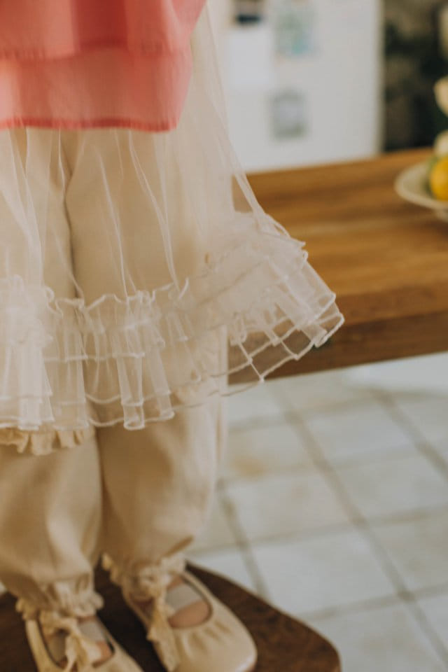 Mumunbaba - Korean Children Fashion - #kidsstore - Mesh Cody Skirt - 6
