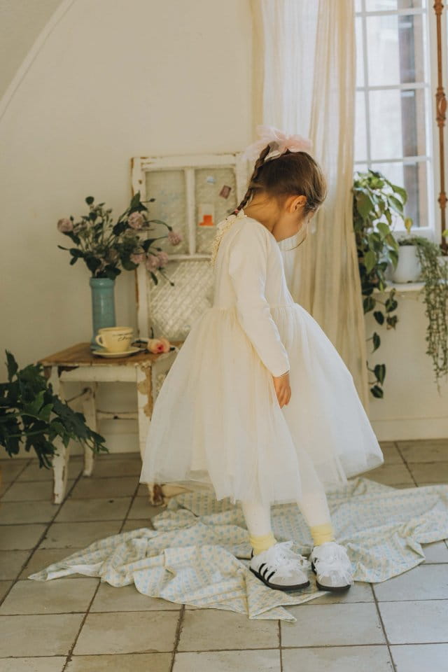 Mumunbaba - Korean Children Fashion - #kidsstore - Ballet Cubic Leggings