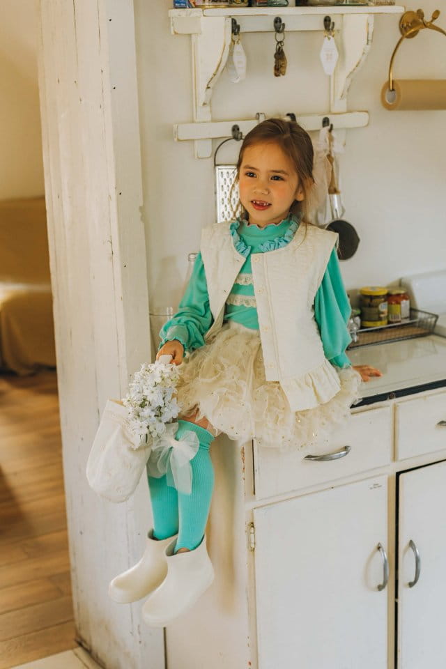 Mumunbaba - Korean Children Fashion - #kidsstore - Ellina Volume Vest - 4