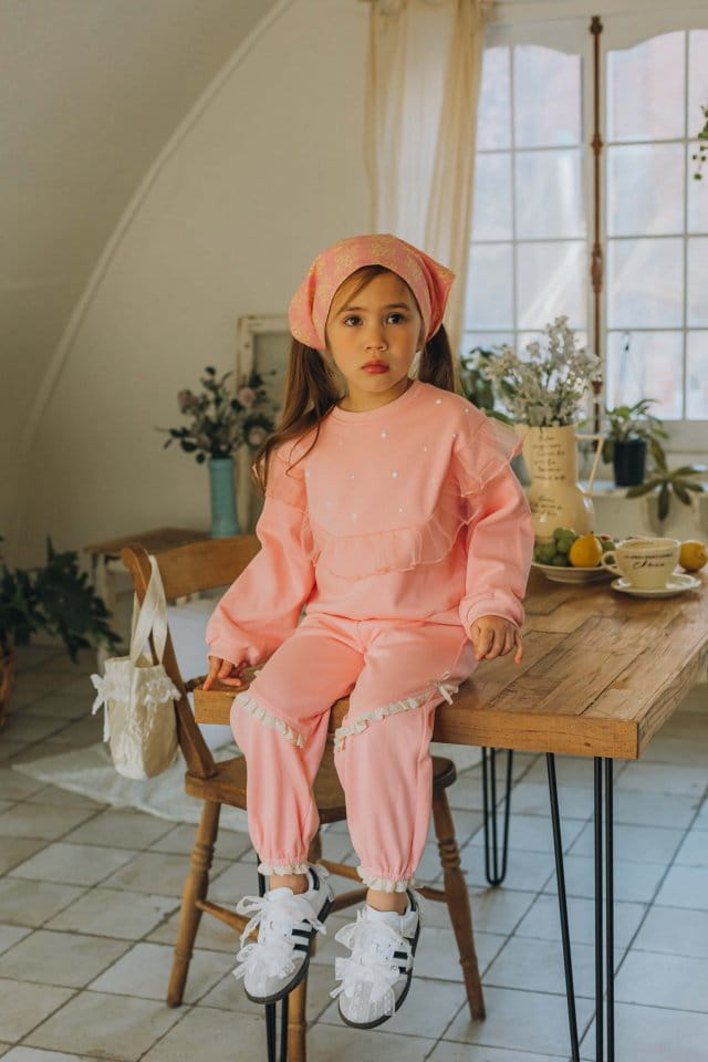 Mumunbaba - Korean Children Fashion - #magicofchildhood - PoPo Set Jogger Pants - 2