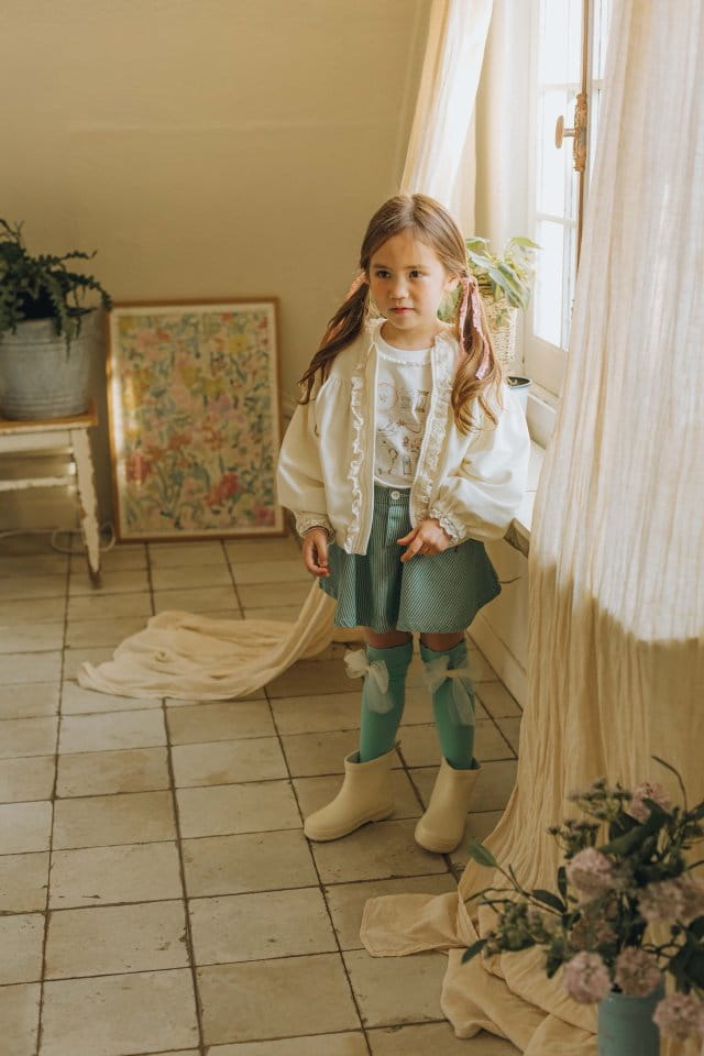 Mumunbaba - Korean Children Fashion - #minifashionista - Ellina Paint Tee - 7