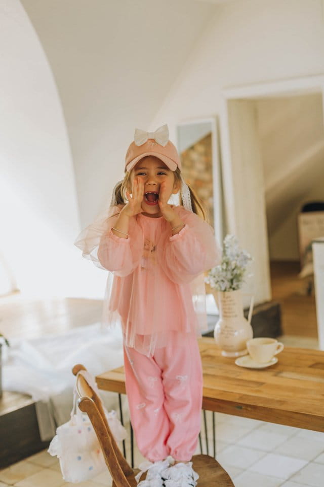 Mumunbaba - Korean Children Fashion - #prettylittlegirls - Jane Pearl Jogger Pants - 6