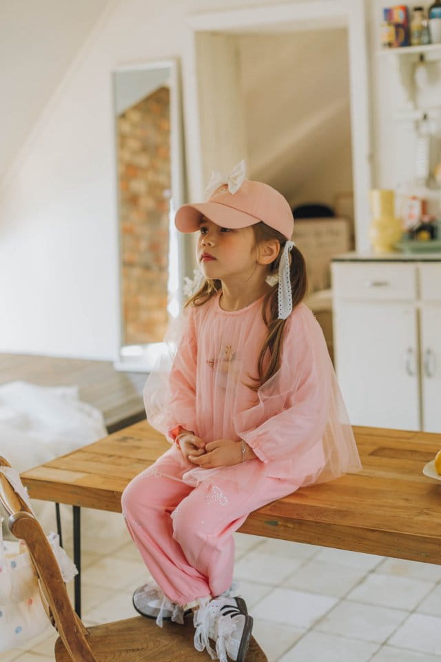 Mumunbaba - Korean Children Fashion - #todddlerfashion - Jane Pearl Jogger Pants - 7
