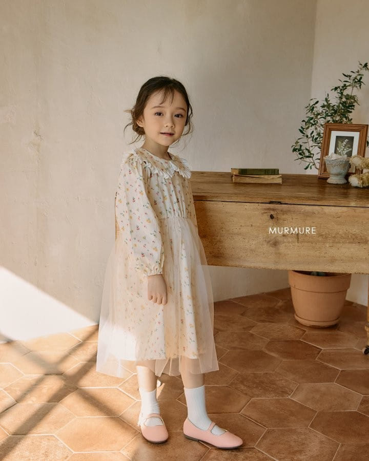 Murmure - Korean Children Fashion - #kidzfashiontrend - Muse Sha One-Piece - 9