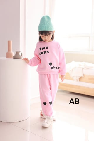 Muy Bien - Korean Children Fashion - #prettylittlegirls - Step Top Bottom Set - 6