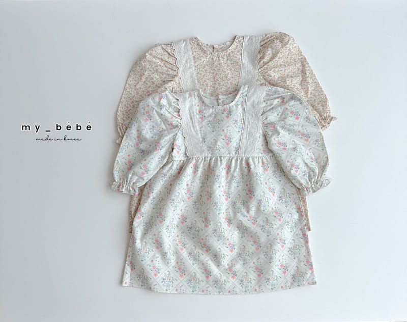 My Bebe - Korean Children Fashion - #Kfashion4kids - For You One-Piece - 7