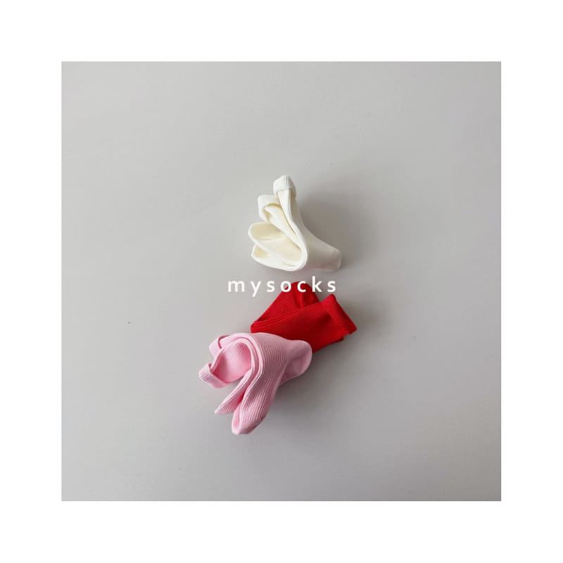 My Socks - Korean Children Fashion - #kidzfashiontrend - Designer Socks Set - 2