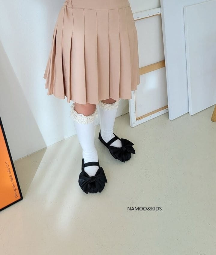 Namoo & Kids - Korean Children Fashion - #childofig - Satin Ribbon Mary Janes - 3