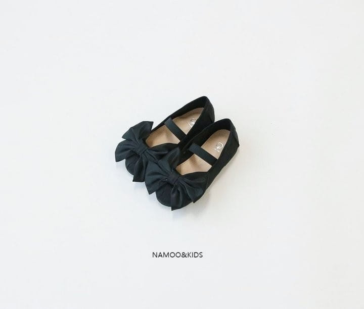 Namoo & Kids - Korean Children Fashion - #childofig - Satin Ribbon Mary Janes - 4