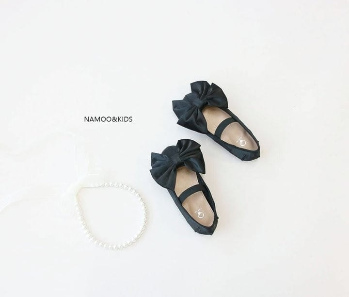 Namoo & Kids - Korean Children Fashion - #discoveringself - Satin Ribbon Mary Janes - 6