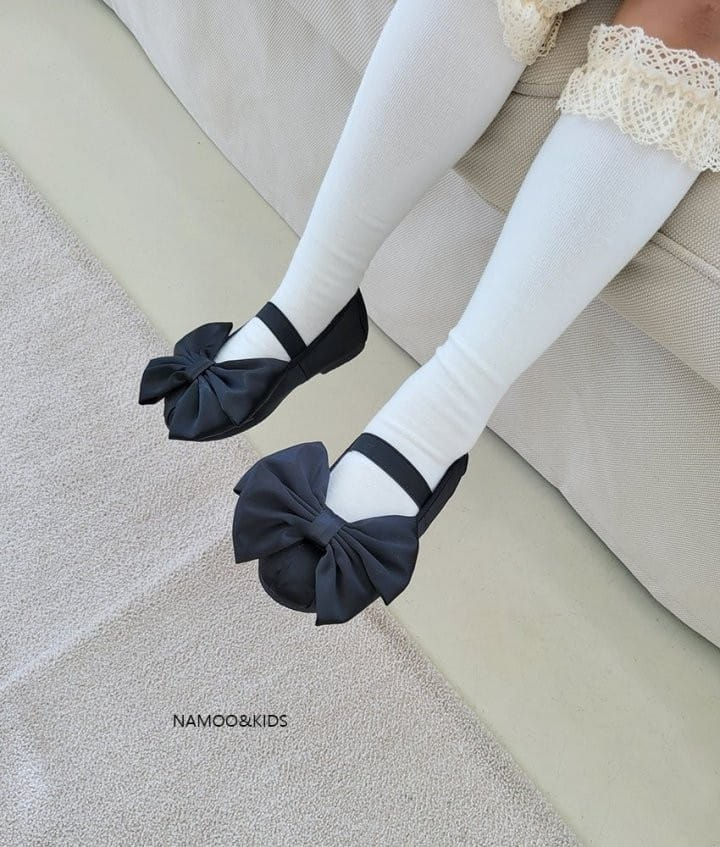 Namoo & Kids - Korean Children Fashion - #kidsstore - Satin Ribbon Mary Janes - 9
